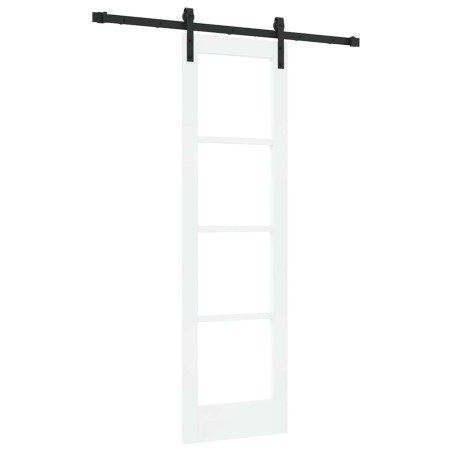 Porta Scorrevole vidaXL con Set di Ferramenta 'ORKDAL'Bianca 61x198.5 cm
