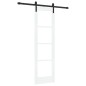 Porta Scorrevole vidaXL con Set di Ferramenta 'ORKDAL'Bianca 61x198.5 cm Porta Scorrevole vidaXL con Set di Ferramenta 'ORKDAL'Bianca 61x198.5 cm