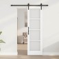 Porta Scorrevole vidaXL con Set di Ferramenta 'ORKDAL'Bianca 61x198.5 cm Porta Scorrevole vidaXL con Set di Ferramenta 'ORKDAL'Bianca 61x198.5 cm