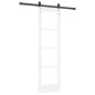 Porta Scorrevole vidaXL con Set di Ferramenta 'ORKDAL'Bianca 61x198.5 cm Porta Scorrevole vidaXL con Set di Ferramenta 'ORKDAL'Bianca 61x198.5 cm