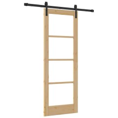 Porta Scorrevole vitaXL con Set di Ferramenta 'ORKDAL'73.5x198.5 cm