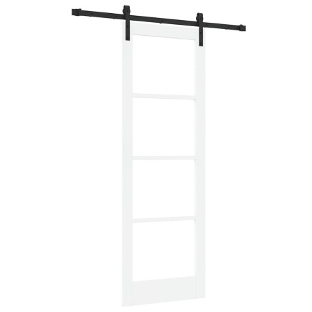 Porta Scorrevole vidaXL con Set di Ferramenta "ORKDAL" Bianca 73,5x211 cm