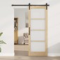 Porta scorrevole vidaXL con set di hardware 'ORKDAL'78x202 cm