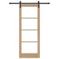 Porta scorrevole vidaXL con set di hardware 'ORKDAL'78x202 cm