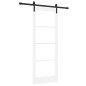 Porta Scorrevole vidaXL con Set di Fissaggi 'ORKDAL'Bianca 78x202 cm Porta Scorrevole vidaXL con Set di Fissaggi 'ORKDAL'Bianca 78x202 cm