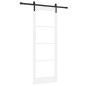 Porta scorrevole vidaXL con set di ferramenta 'ORKDAL'Bianco 78x211 cm Porta scorrevole vidaXL con set di ferramenta 'ORKDAL'Bianco 78x211 cm