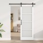 Porta scorrevole vidaXL con set di ferramenta 'ORKDAL'Bianco 78x211 cm Porta scorrevole vidaXL con set di ferramenta 'ORKDAL'Bianco 78x211 cm