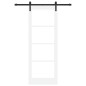 Porta scorrevole vidaXL con set di ferramenta 'ORKDAL'Bianco 78x211 cm Porta scorrevole vidaXL con set di ferramenta 'ORKDAL'Bianco 78x211 cm