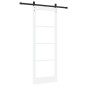 Porta scorrevole vidaXL con set di ferramenta 'ORKDAL'Bianco 78x211 cm Porta scorrevole vidaXL con set di ferramenta 'ORKDAL'Bianco 78x211 cm