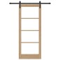 porta scorrevole vidaXL con set di hardware 'ORKDAL'83x202 cm
