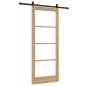 porta scorrevole vidaXL con set di hardware 'ORKDAL'83x202 cm