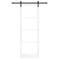 vidaXL Porta Scorrevole con Set Accessori 'ORKDAL'Bianca 83x232 cm vidaXL Porta Scorrevole con Set Accessori 'ORKDAL'Bianca 83x232 cm