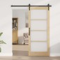 Porta Scorrevole vidaXL con set di hardware 'ORKDAL'86x198.5 cm