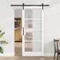 vidaXL Porta Scorrevole con Kit di Ferramenta 'ORKDAL'Bianca 86x198.5 cm vidaXL Porta Scorrevole con Kit di Ferramenta 'ORKDAL'Bianca 86x198.5 cm