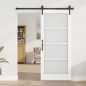 vidaXL Porta Scorrevole con Kit di Ferramenta 'ORKDAL'Bianca 86x198.5 cm vidaXL Porta Scorrevole con Kit di Ferramenta 'ORKDAL'Bianca 86x198.5 cm