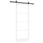 Porta Scorrevole vidaXL con set di ferramenta 'ORKDAL'Bianca 86x211 cm Porta Scorrevole vidaXL con set di ferramenta 'ORKDAL'Bianca 86x211 cm