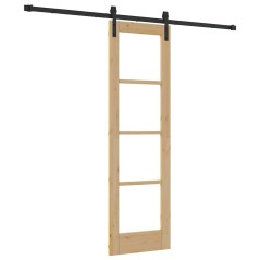 Porta Scorrevole vidaXL con Set Fissaggi 'ORKDAL'61x198.5 cm