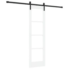 porta scorrevole vidaXL con set di ferramenta 'ORKDAL'bianco 61x198.5 cm