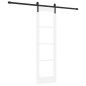 porta scorrevole vidaXL con set di ferramenta 'ORKDAL'bianco 61x198.5 cm porta scorrevole vidaXL con set di ferramenta 'ORKDAL'bianco 61x198.5 cm