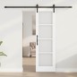 porta scorrevole vidaXL con set di ferramenta 'ORKDAL'bianco 61x198.5 cm porta scorrevole vidaXL con set di ferramenta 'ORKDAL'bianco 61x198.5 cm