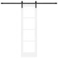porta scorrevole vidaXL con set di ferramenta 'ORKDAL'bianco 61x198.5 cm porta scorrevole vidaXL con set di ferramenta 'ORKDAL'bianco 61x198.5 cm