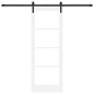 vidaXL Porta scorrevole con set hardware 'ORKDAL'Bianca 73.5x198.5 cm vidaXL Porta scorrevole con set hardware 'ORKDAL'Bianca 73.5x198.5 cm
