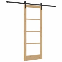 Porta scorrevole vidaXL con set di accessori 'ORKDAL'78x202 cm