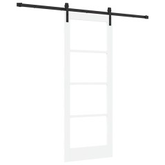 Porta Scorrevole con Set Hardware 'ORKDAL'Bianca 78x202 cm