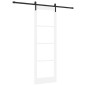 Porta Scorrevole vidaXL con Set Hardware 'ORKDAL'Bianca 78x232 cm Porta Scorrevole vidaXL con Set Hardware 'ORKDAL'Bianca 78x232 cm