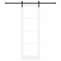 Porta Scorrevole vidaXL con Set Hardware 'ORKDAL'Bianca 78x232 cm Porta Scorrevole vidaXL con Set Hardware 'ORKDAL'Bianca 78x232 cm