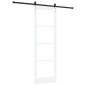 Porta Scorrevole vidaXL con Set Hardware 'ORKDAL'Bianca 78x232 cm Porta Scorrevole vidaXL con Set Hardware 'ORKDAL'Bianca 78x232 cm
