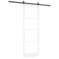 porta scorrevole vidaXL con set hardware 'ORKDAL'Bianca 83x232 cm porta scorrevole vidaXL con set hardware 'ORKDAL'Bianca 83x232 cm