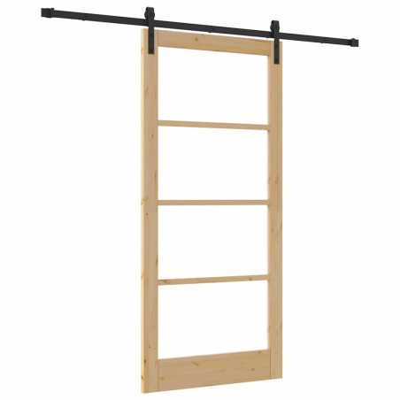 Porta scorrevole vidaXL con set 'ORKDAL'93x202 cm