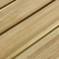 Tavolo da Picnic con Panche 110x123x73 cm in Pino Impregnato Tavolo da Picnic con Panche 110x123x73 cm in Pino Impregnato
