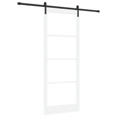 porta scorrevole vidaXL con accessori 'ORKDAL'bianco 93x232 cm