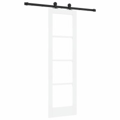 Porta scorrevole vidaXL con set hardware ORKDAL Bianco 61x198,5 cm