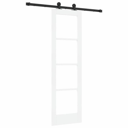 Porta scorrevole vidaXL con set hardware ORKDAL Bianco 61x198,5 cm