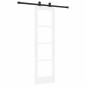 Porta scorrevole vidaXL con set hardware ORKDAL Bianco 61x198,5 cm Porta scorrevole vidaXL con set hardware ORKDAL Bianco 61x198,5 cm