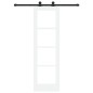 Porta scorrevole vidaXL con set hardware ORKDAL Bianco 61x198,5 cm Porta scorrevole vidaXL con set hardware ORKDAL Bianco 61x198,5 cm