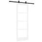 Porta Scorrevole vidaXL con Kit di Ferramenta 'ORKDAL'Bianca 73.5 x 198.5 cm Porta Scorrevole vidaXL con Kit di Ferramenta 'ORKDAL'Bianca 73.5 x 198.5 cm