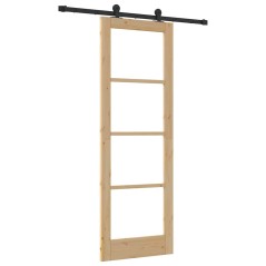Porta Scorrevole vidaXL con Set di Ferramenta 'ORKDAL'73.5x211 cm