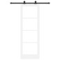 Porta Scorrevole vidaXL con Set di Maniglie "ORKDAL" Bianco 73.5x211 cm