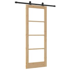 vidaXL Porta Scorrevole con Set di Accessori "ORKDAL" 78x202 cm