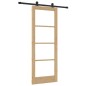 vidaXL Porta Scorrevole con Set di Accessori "ORKDAL" 78x202 cm
