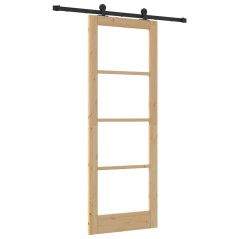 Porta Scorrevole vidaXL con Set di Accessori 'ORKDAL'78x211 cm