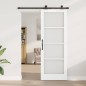 Porta scorrevole vidaXL con set di ferramenta 'ORKDAL'Bianca 78x211 cm Porta scorrevole vidaXL con set di ferramenta 'ORKDAL'Bianca 78x211 cm