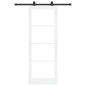 Porta scorrevole vidaXL con set di ferramenta 'ORKDAL'Bianca 78x211 cm Porta scorrevole vidaXL con set di ferramenta 'ORKDAL'Bianca 78x211 cm