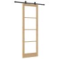 vidaXL Porta Scorrevole con Set di Ferramenta "ORKDAL" 78x232 cm