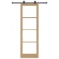 vidaXL Porta Scorrevole con Set di Ferramenta "ORKDAL" 78x232 cm