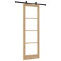 vidaXL Porta Scorrevole con Set di Ferramenta "ORKDAL" 78x232 cm